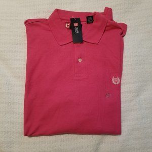 Fuschia Chaps brand polo shirt